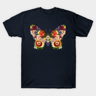 Spring Butterfly Floral T-Shirt